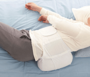 睡眠時無呼吸症候群の治療方法　腹帯にタオル